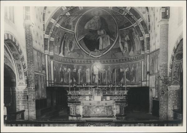 Lodi Vecchio - Basilica di S. Bassiano - Interno - Navata centrale - Abside