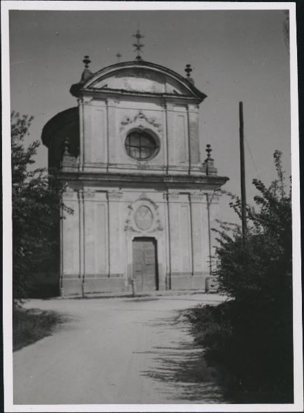 Bressana Bottarone - Chiesa parrocchiale di S. Giovanni Battista - Facciata