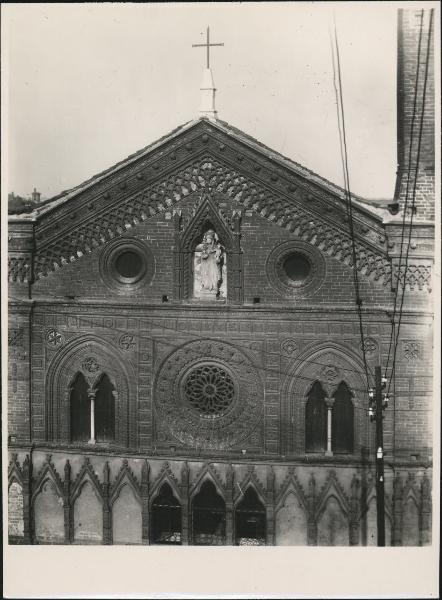 Monza - Chiesa di Santa Maria in Strada - Facciata