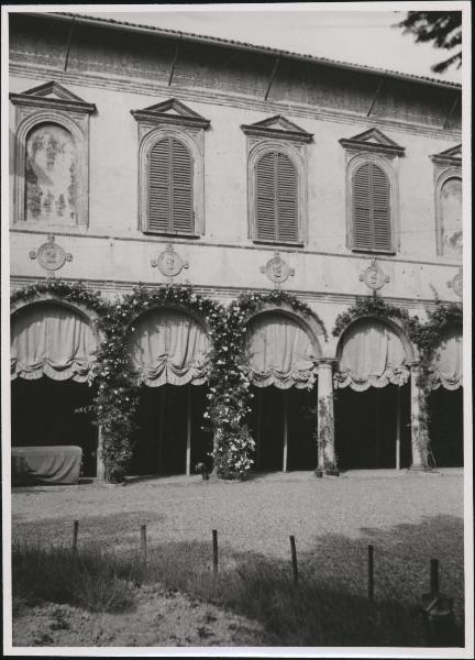 Castelletto di Branduzzo - Castello - Cortile