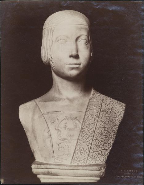 Scultura - Busto di Beatrice d'Este - Giovanni Cristoforo Romano - Parigi - Museo del Louvre