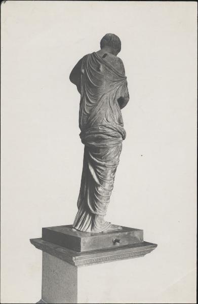 Scultura - Vittoria (veduta posteriore) - Brescia - Monastero di S. Giulia - Museo dell'Età Cristiana