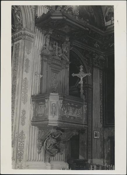 Milano - Chiesa di S. Antonio Abate - Interno - Pulpito