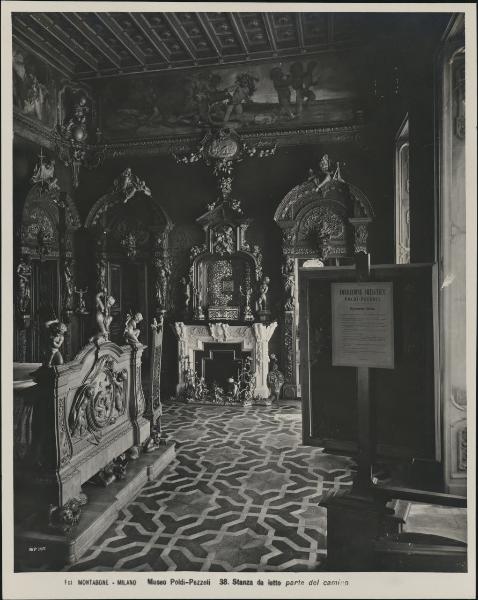 Milano - Museo Poldi Pezzoli - Interno - Stanza da letto