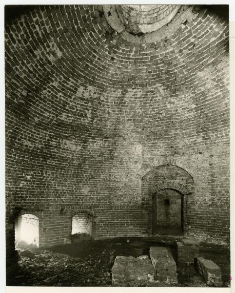 Milano - Castello Sforzesco - Cella sommitale di uno dei torrioni rotondi