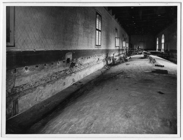 Milano - Castello Sforzesco - Musei Civici - Restauro BBPR (prima fase 1953-1956) - Sala della Cancelleria (sala 30 nell'allestimento BBPR, oggi sala 26)