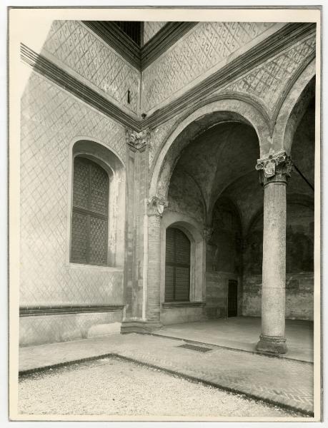 Milano - Castello Sforzesco - Corte Ducale - Restauro e riallestimento BBPR (prima fase 1953-1956)