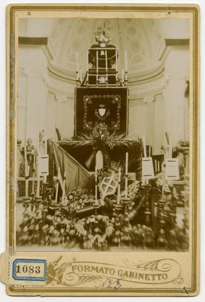 Bagnara Calabra - Chiesa del Carmine - funerali di Re Umberto I