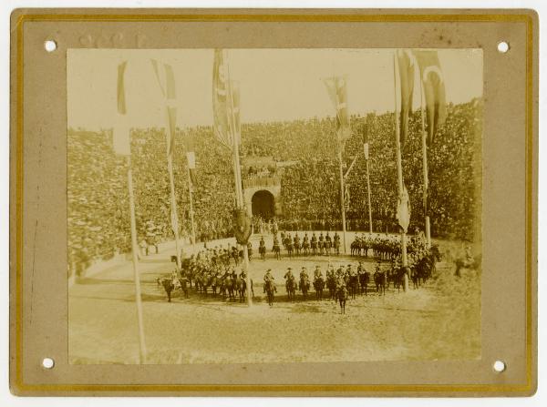 Verona - Arena - Carosello per il secondo centenario del Savoia Cavalleria