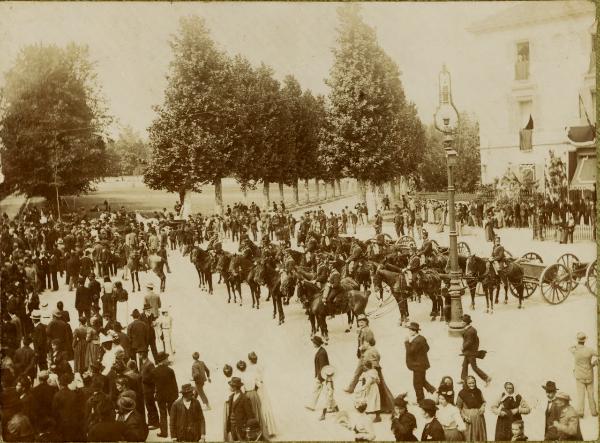 Monza - Funerali del re Umberto I di Savoia, tenutisi l'8 agosto 1900