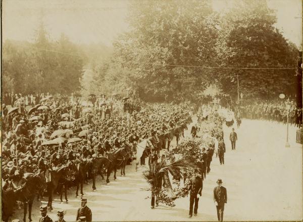 Monza - Funerali del re Umberto I di Savoia, tenutisi l'8 agosto 1900