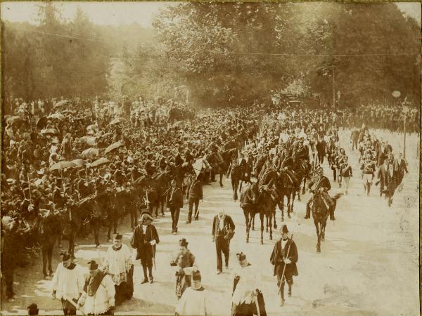 Monza - Funerali del re Umberto I di Savoia, tenutisi l'8 agosto 1900