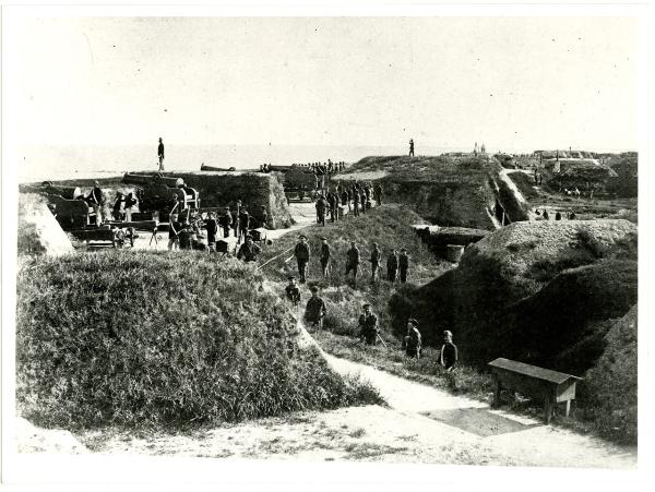 Venezia - forte Malamocco - soldati austriaci