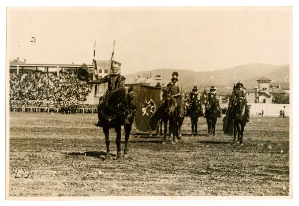 Torino - Stadium - Carosello storico Sabaudo - gruppo di partecipanti