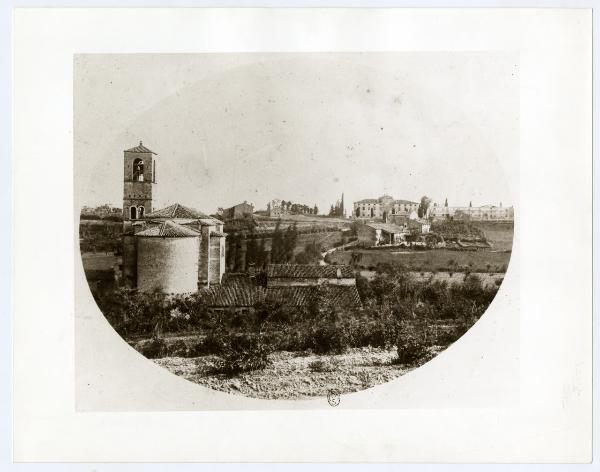 Veduta - Custoza vista da ponente - Campagna del 1866