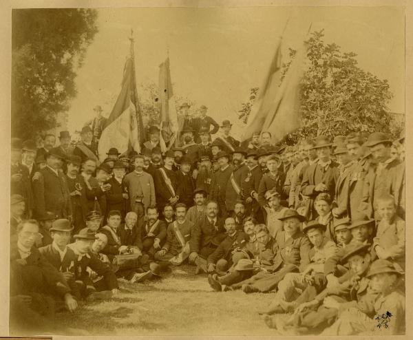 Castel Morrone - Commemorazione di Pilade Bronzetti