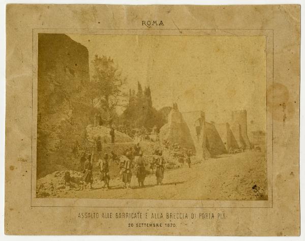 Roma - Porta Pia - 20 settembre 1870