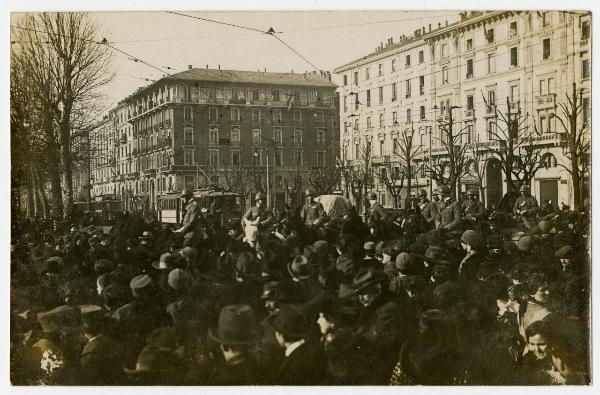 Esercito italiano - Brigata Potenza - Guerra mondiale 1914-1918 - Milano - 1919