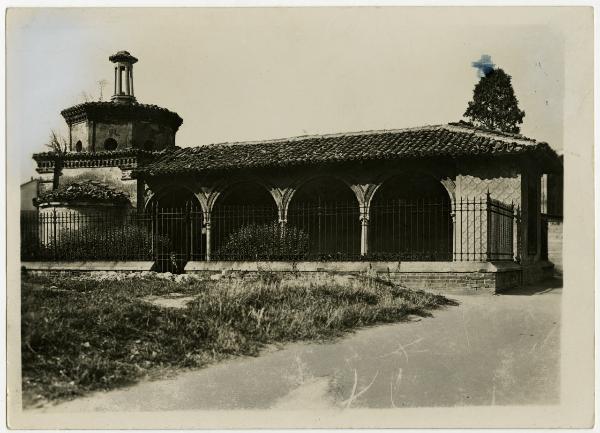 Milano - Via Andrea Doria 4 - Cascina Pozzobonelli - Oratorio dopo la demolizione del 1907