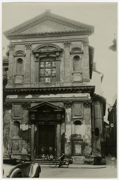 Milano - ex Piazza Pasquirolo - chiesa di S. Vito - facciata