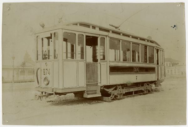 Vettura tranviaria sperimentale - Officina Elettro Ferroviaria sperimentale - Via Asole 10 - Milano