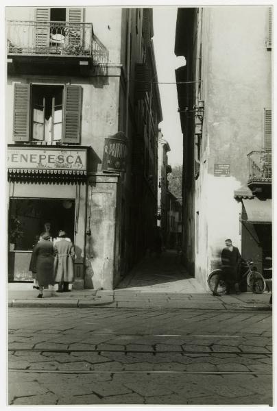 Milano - via Manzoni - via Pisoni già vicolo Tignoni