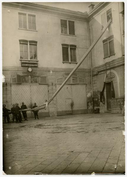 Milano - Vigili del Fuoco - esercitazione