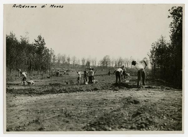 Monza - Parco - Autodromo - cantiere