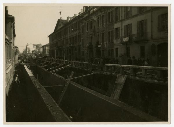 Milano - Via Francesco Sforza - Navigli - copertura