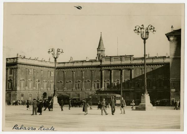 Milano - Piazza del Duomo - Piazzetta Reale - Palazzo Reale - manica lunga -