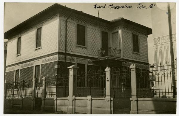 Milano - Quartiere Maggiolina - casa di tipo D