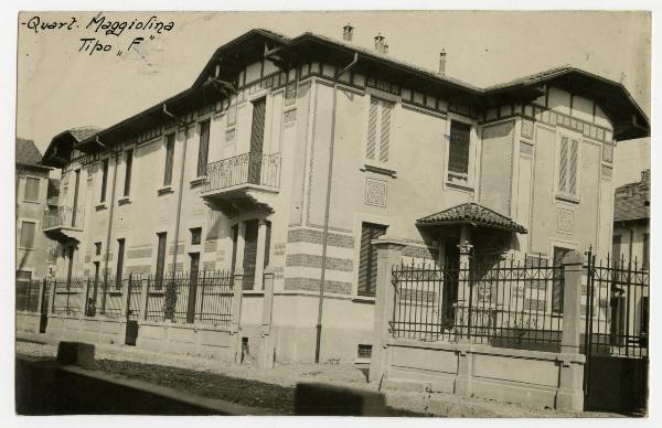 Milano - Quartiere Maggiolina - casa di tipo F