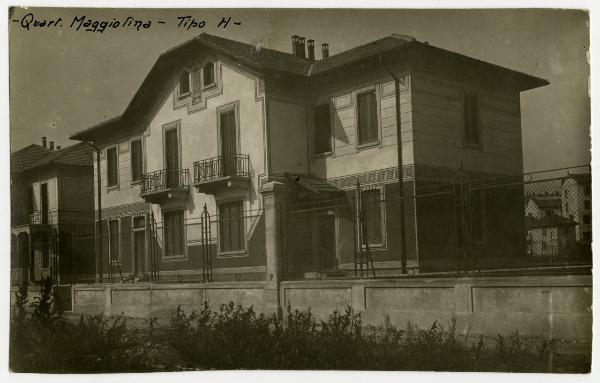 Milano - Quartiere Maggiolina - casa di tipo H