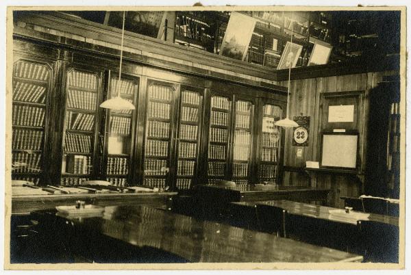 Milano - Castello Sforzesco - biblioteca - sala di lettura