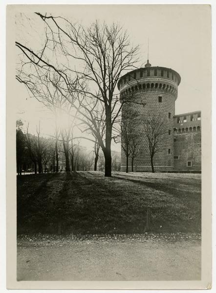 Milano - Castello Sforzesco - Torrione di Santo Spirito