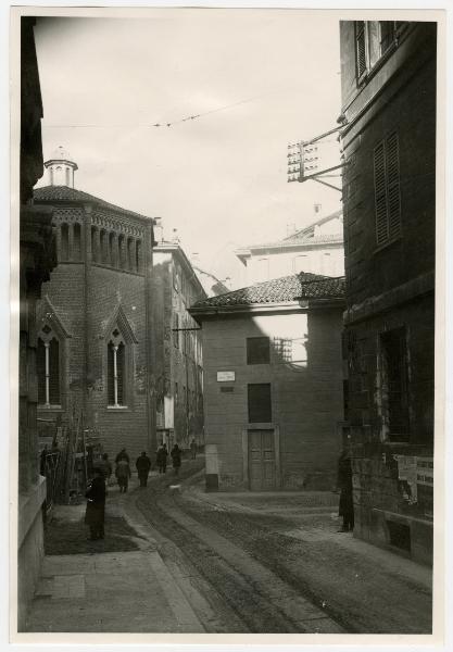 Milano - via Palazzo Reale - via delle Ore - San Gottardo in Corte