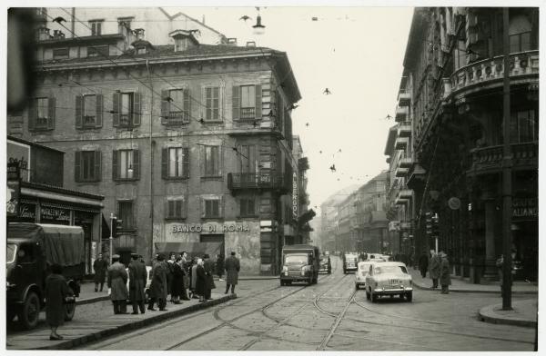 Milano - via Broletto - via Lauro - via Cusani