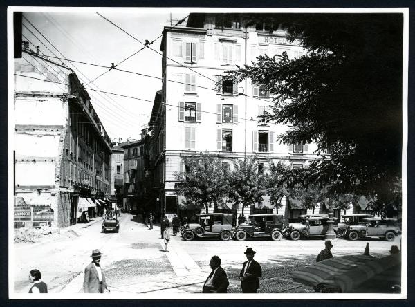 Milano - Piazza Fontana - Via Pattari - demolizioni