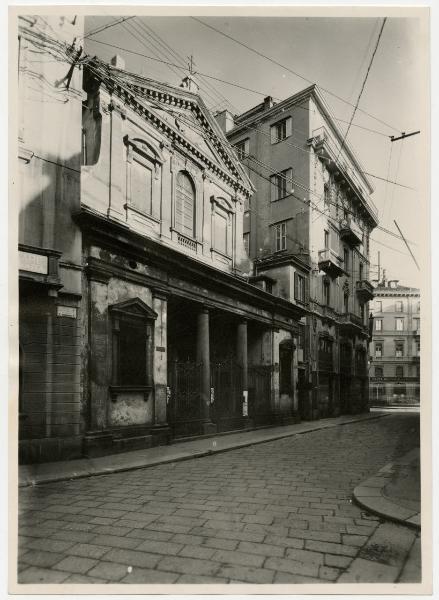 Milano - via S. Protaso - Chiesa di S. Protaso ad monachos