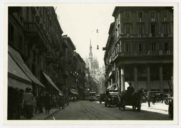 Milano - Corso Vittorio Emanuele 2.