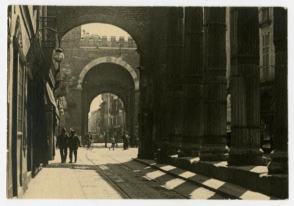 Milano - Colonne di San Lorenzo - Cartoline illustrate