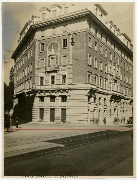 Milano - Corso Venezia - ex Palazzo Ciani (detto "Casa Rossa")