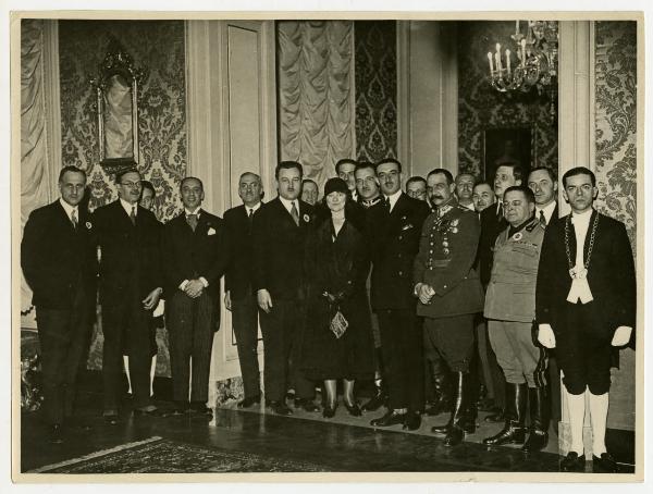 Legione polacca - Visita a Milano - 1931