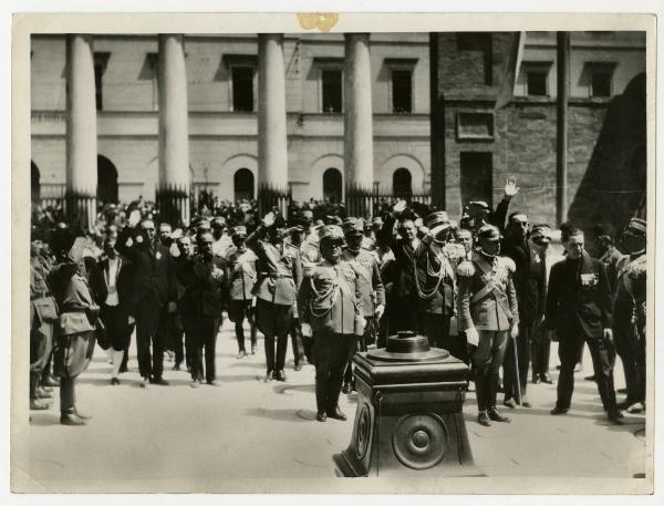 Guerra mondiale 1914-1918 - Milano - Commemorazioni - 1933