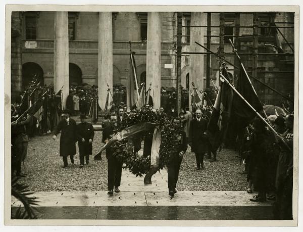 Guerra mondiale 1914-1918 - Milano - Commemorazioni - 1933