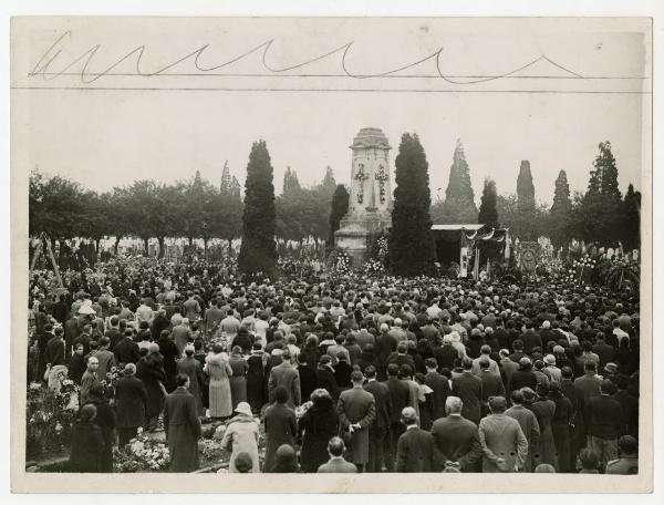 Guerra mondiale 1914-1918 - Milano - Commemorazioni - 1933