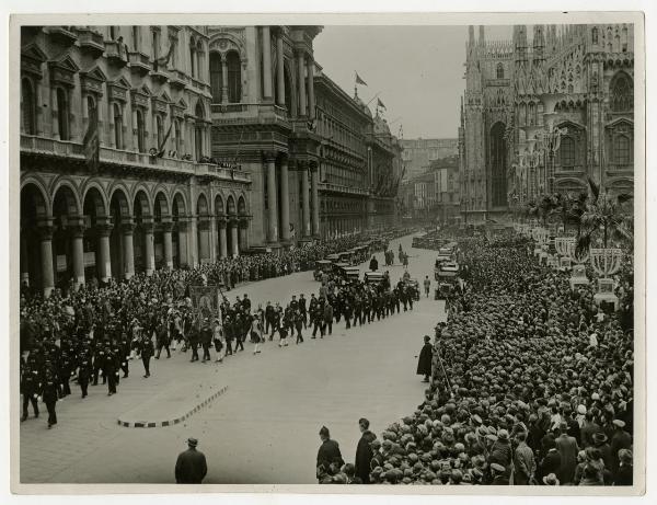 Guerra mondiale 1914-1918 - Milano - Commemorazioni - 1933