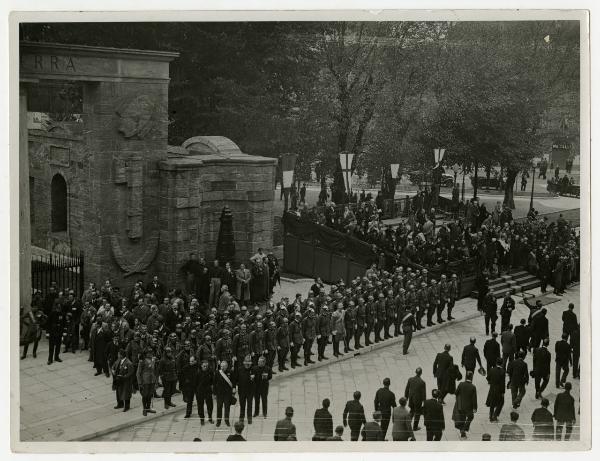 Guerra mondiale 1914-1918 - Milano - Commemorazioni - 1933