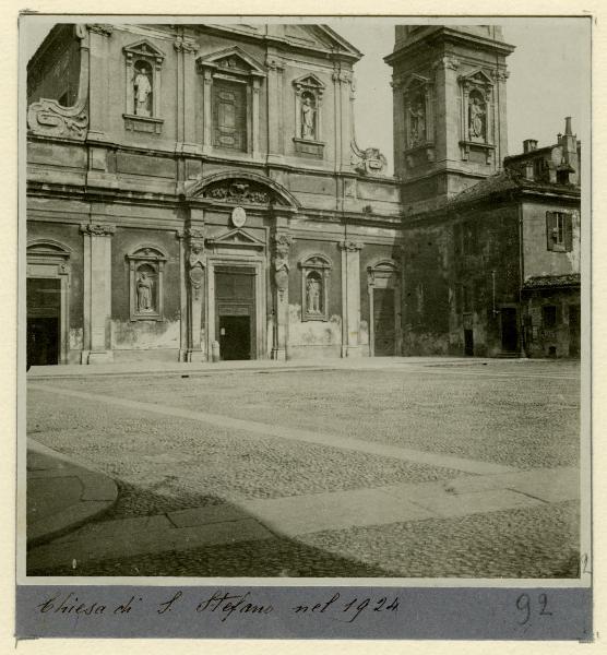 Milano - Piazza S. Stefano - Chiesa di S. Stefano