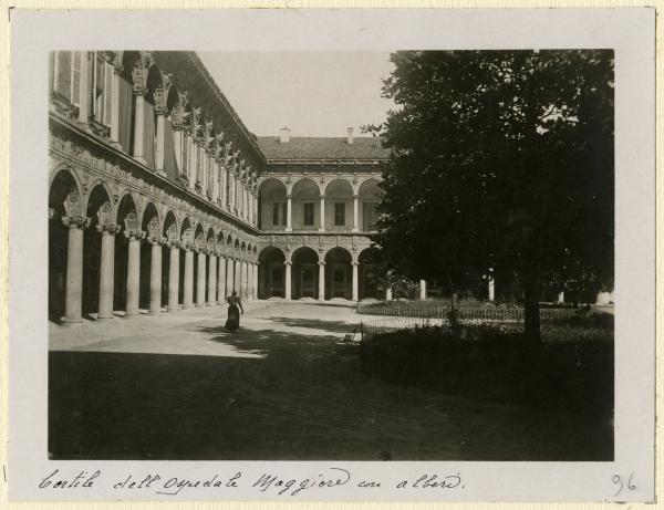 Milano - Ospedale Maggiore - Chiostro Maggiore